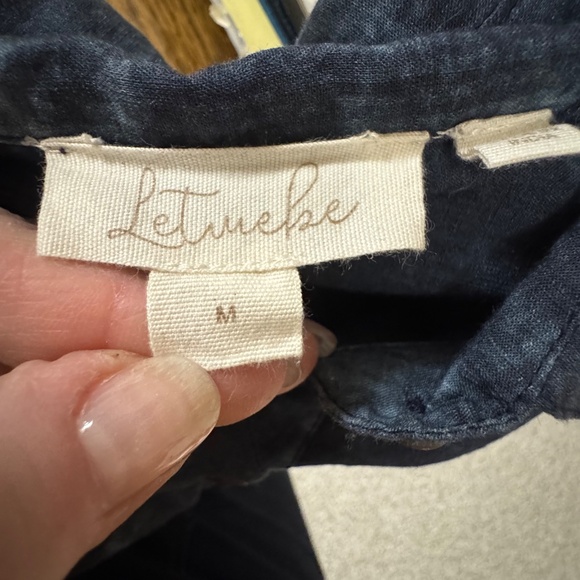 Beautiful Anthropology Denim Patchwork Dress - Picture 4 of 4